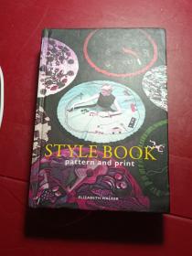 style book pattern and print