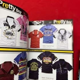 Pretty Boy 【2012年T恤】--8开服装原版杂志