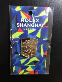 上海网球大师赛 ATP1000 官方纪念品 大师盾 金色 合金 徽章 现货 Tennis 球迷周边收藏