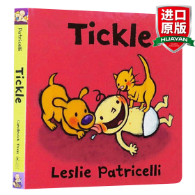 英文原版 Tickle一根毛脏小孩系列绘本 纸板书 英文版 进口英语原版书籍