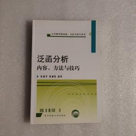 泛函分析 内容、方法与技巧