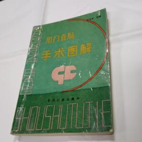 正版中医  《肛门直肠手术图解》彭卫红 主编 压膜装 有图解 印量3000册 92初版