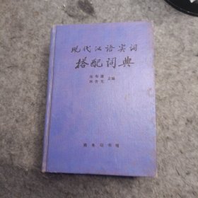 现代汉语实词搭配词典