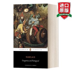 英文原版 Gargantua and Pantagruel 巨人传 企鹅黑经典 Penguin Black Classics 英文版 进口英语原版书籍