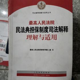 最高人民法院民法典担保制度司法解释理解与适用（后边有点伤正版，内容没事）