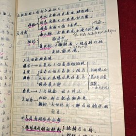 哈荔田妇科医案医话选（名医签赠魏龙骧老先生）、伤寒论学习纲要（手写本84页，未署名）、名医李辅仁转赠书信一封 同一批出