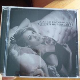 原版cd carrie underwood greatest hits decade#1 双碟