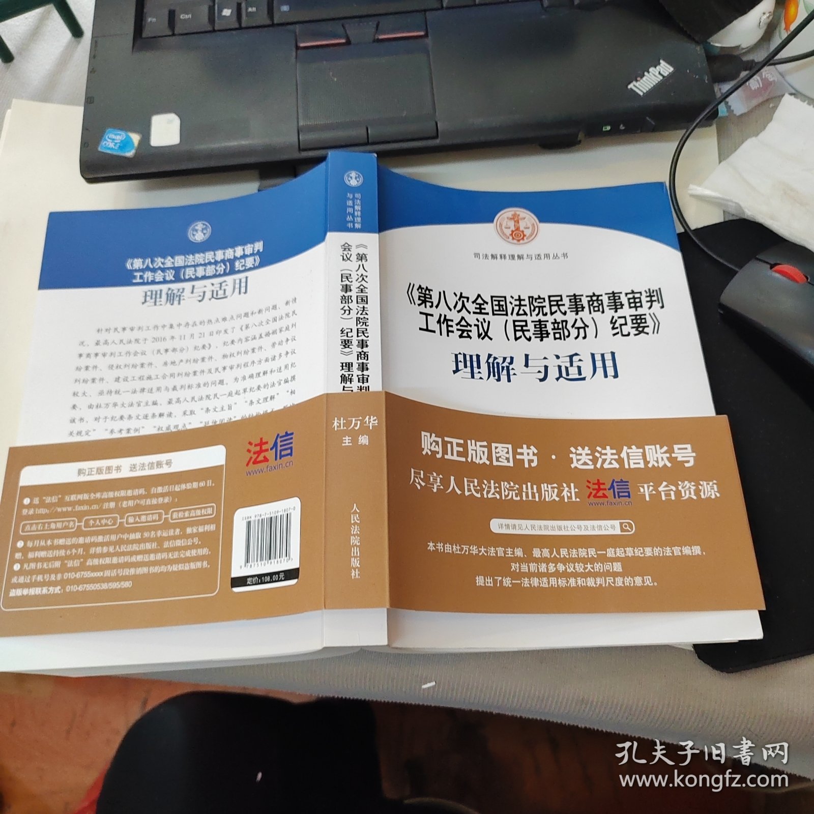 《第八次全国法院民事商事审判工作会议(民事部分)纪要》理解与适用