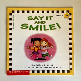 Say it and smile! 原版童书绘本