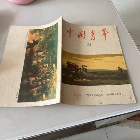 老杂志 中国青年 1960 24期封面