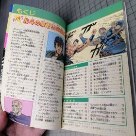 日版 ハイテク 北斗の拳2 秘奥義の書 高科技 北斗神拳2 秘奥义之书 原哲夫 画；武論尊(武论尊) 作 北斗神拳 游戏攻略设定集画集