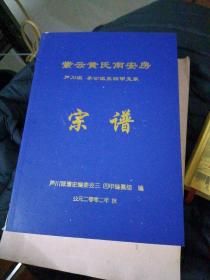 紫云黄氏南安房:芦川派 孚公派系四甲支系宗谱