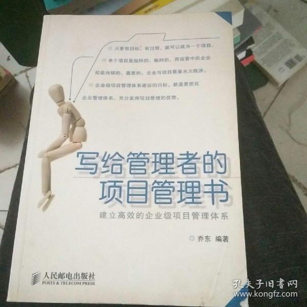 写给管理者的项目管理书：建立高效的企业级项目管理体系