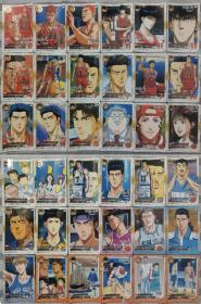 灌篮高手/男儿当入樽 日本原版卡片-激斗系列第6弹白卡平卡普卡一套36张-稀有绝版经典收藏