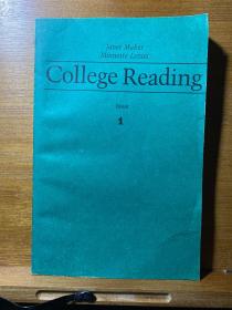 College Reading  
大学阅读