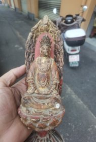 明代造像，19X8Cm