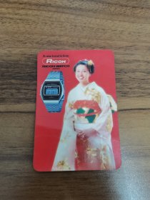 ricoh watch 1979年历卡