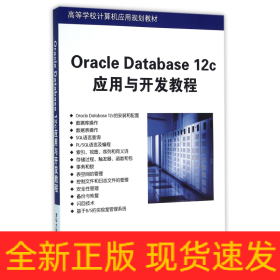 Oracle Database 12c应用与开发教程 高等学校计算机应用规划教材