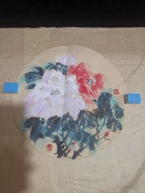 著名京剧艺术家任岫云（圆光32.5）软片未裱