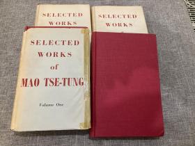 1956年英文伦敦版《Selected Works of Mao Tse-Tung》（Volumes1-4）（毛泽东选集）