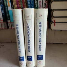 中国古典文学名著分类集成（文论卷，全3册）