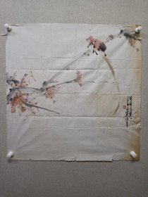 赵少昂（1905～1998）广州人，字叔仪，男，汉族，原籍广东番禺。中国画家，“岭南画派”的杰出代表。历任广州市立美术学校中国画系主任、广州大学美术科教授。尺寸68X68