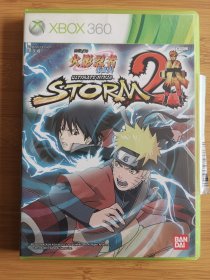 版本自辩 拆封 格斗 Xbox360 游戏 1碟 DVD + 手册 火影忍者疾风传 2 亚版英文