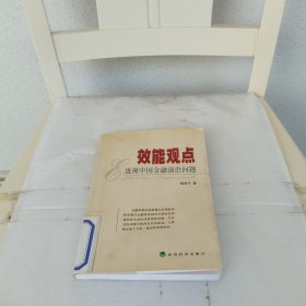 效能观点：透视中国金融前沿问题