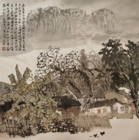 韦广寿，展览精品，山水真迹，高清拍摄（121）