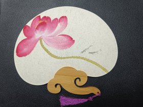 荷花扇子