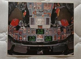 太空穿梭机影像明信片