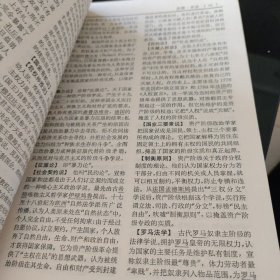 辞海 政治法律分册