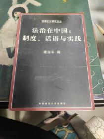 法治在中国：制度、话语与实践