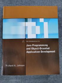 an introduction to java programming and object-oriented application development