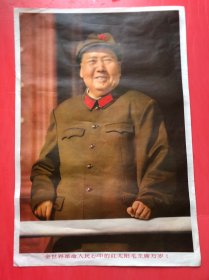 全世界革命人民心中的红太阳毛主席万岁，