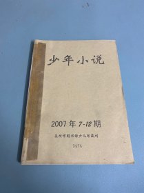 少年小说2007年7-12期合售，馆藏