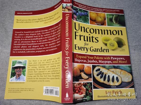 英语原版 Uncommon Fruits for Every Garden 每个花园都有不寻常的水果