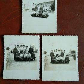 五.六十年代老照片:区公安干校学习留影纪念（三张同售）
