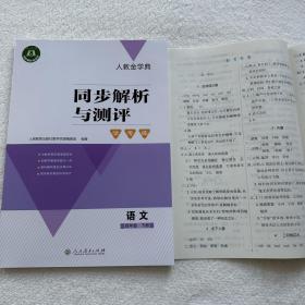 2023春季新版人教金学典同步解析与测评语文4/四年级下册附答案册