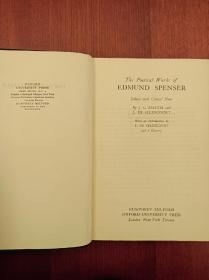 The Poetical Works of Edmund Spenser（古旧精装本，实拍书影）