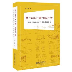 从“语言+”到“知识产权”——语言资源知识产权法律保障研究 董涛 著 北京大学出版社