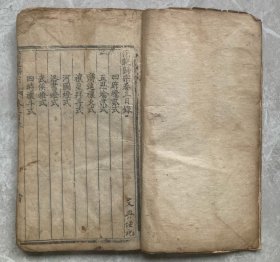 清.木刻版【儒范归宗卷三】：内容完整，尺寸25-14，138面，内容-四符灯二式/…禳星拜斗式/河图灯式/洛书灯式/禳星拜斗法/…四时禳斗式/谢土仪欵……等。