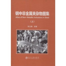 钢中非金属夹杂物图集(上) 张立峰编 冶金工业出版社 正版新书