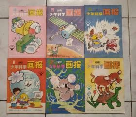 少年科学画报 1991年12本全套