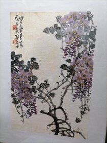 邓克成. 书画一幅：四川名家，著名国画家，国画教育家，中国美协四川分会会员，93学社社员，成都美协山水画主讲，成都工学院山水画教授，