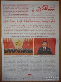 新疆日报哈版2022年10月17日23日24日开幕闭幕一中全会三天一套， 版全