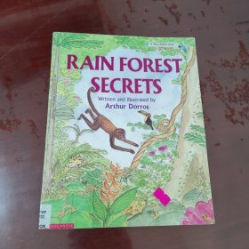 RAIN FOREST SECRETS【1023】WRITTEN AND ILLUSTRATED BY ARTHUR DORROS