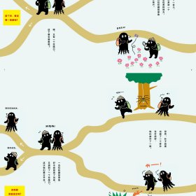 正版✔一古拉的岔路口冒险山洞寻宝大探秘（一古拉岔路口冒险系列新品上市 超100万册逻辑游戏绘本） 佐藤雅彦✍《一古拉的岔路口冒险》（新2册）新玩法，赠送宾戈游戏卡！日本销售超100万册逻辑游戏绘本，玩出逻辑力。让孩子自主选择故事与冒险道路，可以全家一起玩。（心喜阅童书出品）正版全新稀缺书籍现货如需其他图书敬请联系客服:)