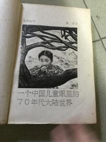 一个中国儿童眼里70年代的大陆世界