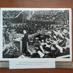 超大尺寸：1958年，刘少奇在全国农业社会主义建设先进单位代表会议上致词（袋1261--65号）